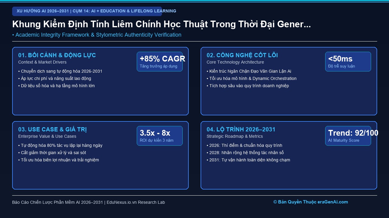 Ngăn Chặn Gian Lận Học Thuật và Đạo Văn AI: Công Nghệ Kiểm Soát Tính Toàn Vẹn Học Thuật