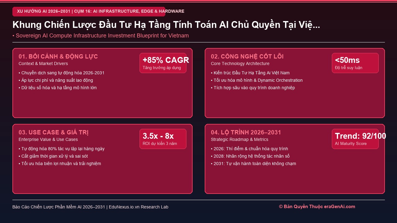 Chiến Lược Đầu Tư Hạ Tầng AI Cho Doanh Nghiệp và Cơ Quan Nhà Nước Việt Nam
